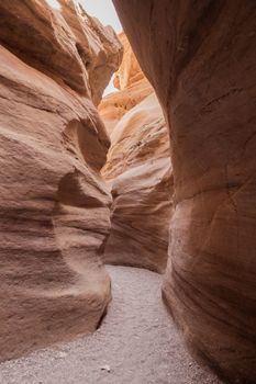 beautifull caves and canyons in the red canyon is eilat israel