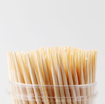 Wooden Toothpick That Is Used To Clean Teeth After Eating.