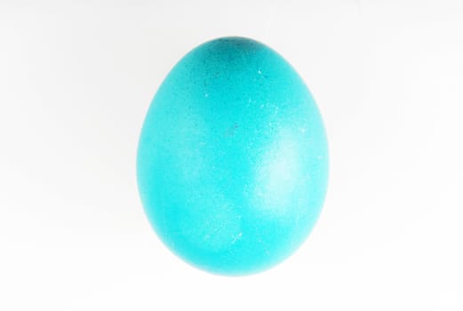 Easter Egg Against White Background