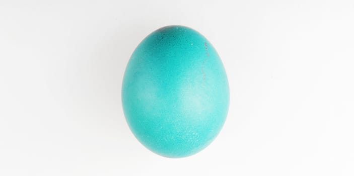Easter Egg Against White Background