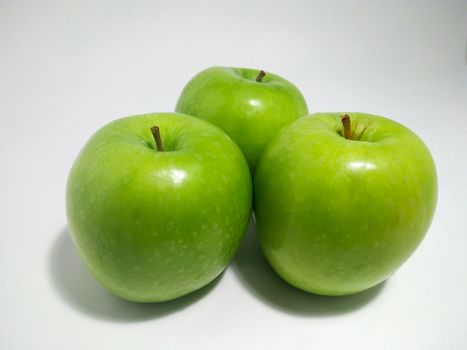 Delicious and Healthy Green Apples on Display