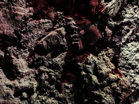 Natural rock background in brown and purple tones