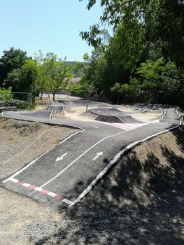 Circuit of road education in the natural landscape of La Floresta in Viver