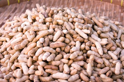 Pile of Peanuts Ready to be Served