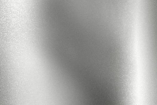 Shiny brushed silver metal sheet, abstract texture background