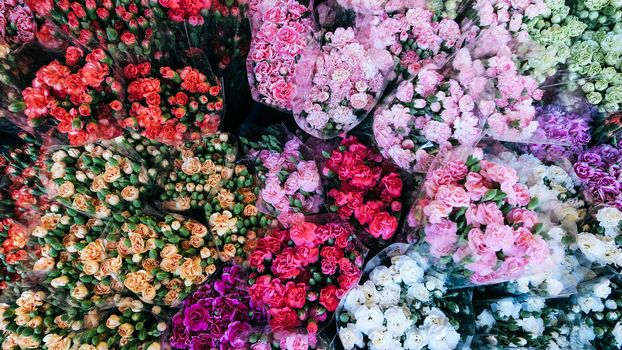 image of Bouquet of flowers background