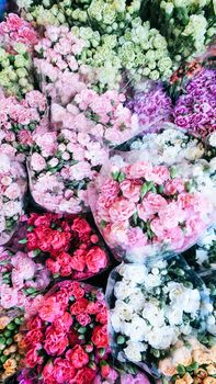 image of Bouquet of flowers background