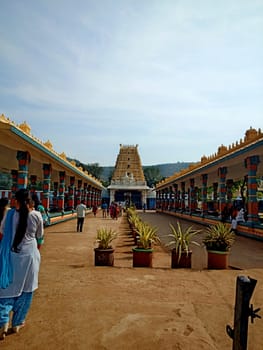 An Ancient Temple situated at Mahanandi, Andhra Pradesh, India. Build at the time of Ancient Age