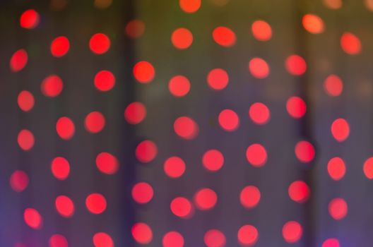 Abstract & Festive background with bokeh defocused lights