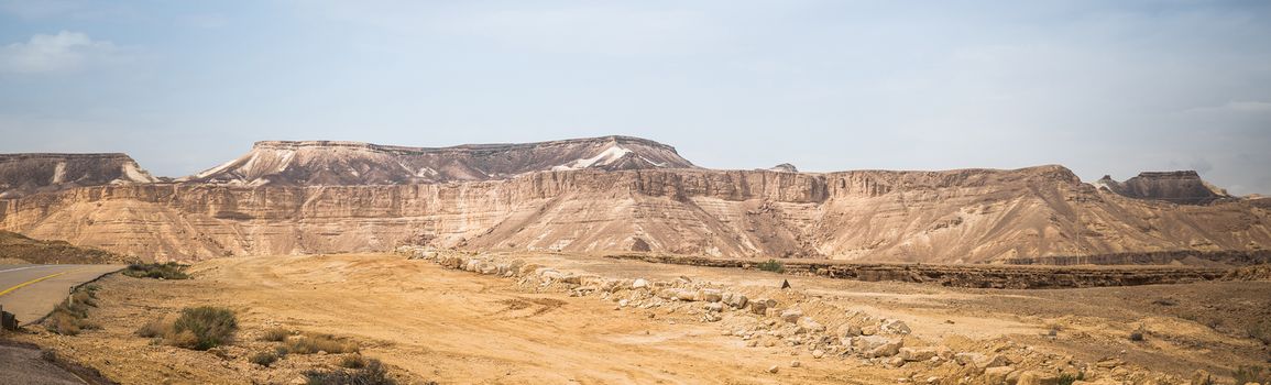 the negev desert in the south of israel near the egypt border