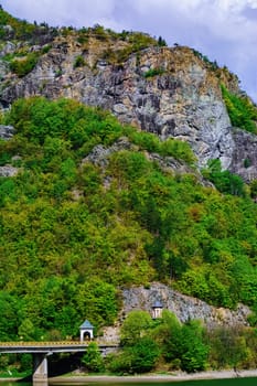 Church in the Carpathian mountains, Romania