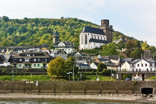 Oberwesel is a historical town on the Middle Rhine
