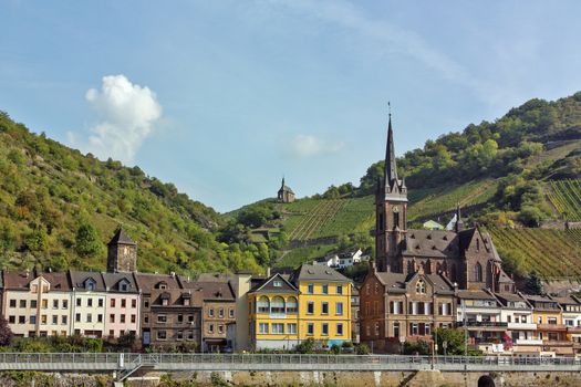 The Rhine valley is one of the most beautiful parts of Germany. 