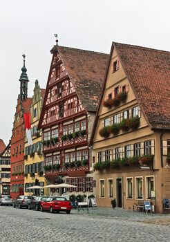 Dinkelsbuhl is old Franconian town, one of the best-preserved medieval urban complexes in Germany. 