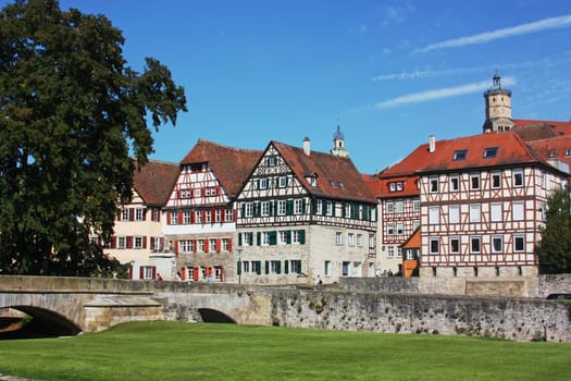 Schwabisch Hall is a town in the German state of Baden-Wurttemberg and located in the valley of the river Kocher in the north-eastern part of Baden-Württemberg.