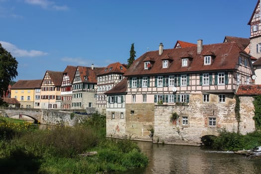 Schwabisch Hall is a town in the German located in the valley of the river Kocher in the north-eastern part of Baden-Wurttemberg.