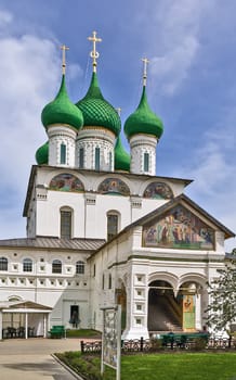 Cathedral of the Entry of the Theotokos into the Temple of Jerusalem in Tolga Monastery about Yaroslavl, Russia