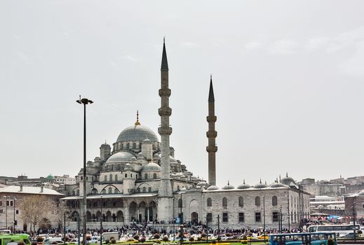 The New Mosque or Mosque of the Valide Sultan is an Ottoman imperial mosque located in the Eminonu district of Istanbul