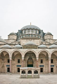 The Suleymaniye Mosque is an Ottoman imperial mosque located on the Third Hill of Istanbul. It is the largest mosque in the city, and one of the best-known sights of Istanbul.