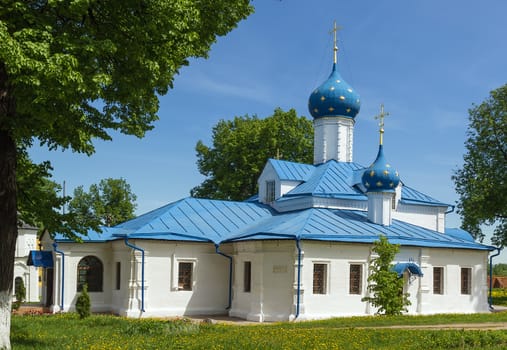 Church of the Entry of the Theotokos in Feodorovsky Monastery in Pereslavl-Zalessky, Russia