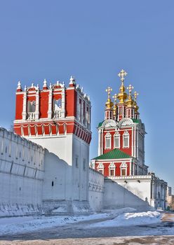 Novodevichy Convent is probably the best-known cloister of Moscow.