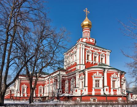 Church of the Assumption. Novodevichy Convent is probably the best-known cloister of Moscow.