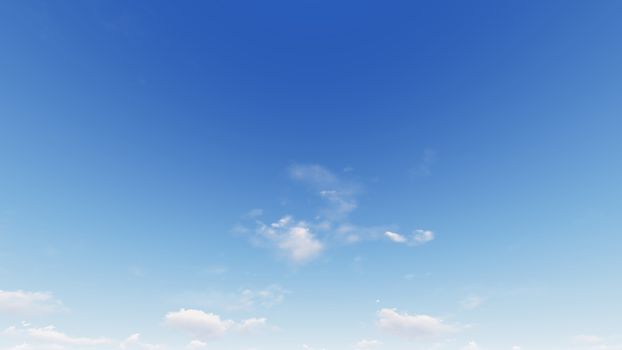 Cloudy blue sky abstract background, blue sky background with tiny clouds, 3d rendering

