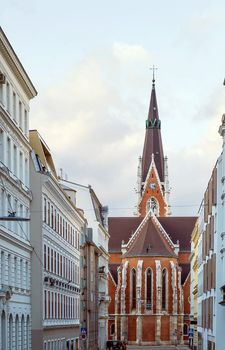 St. Elisabeth Church s situated in the heart of Vienna, close to the Belvedere Palace, Austria