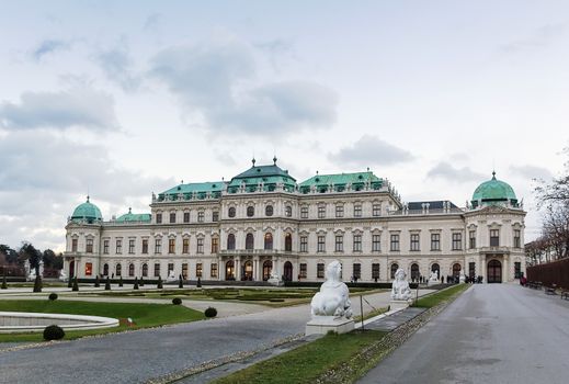 Upper Belvedere Palace was built in 1723, and is one of the most beautiful baroque palaces in Europe