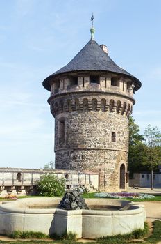 Wernigerode Castle is a castle located in the Harz mountains above the town of Wernigerode. Tower