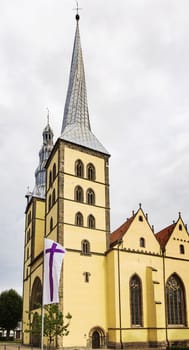 Dedicated to the patron saint of merchants, St Nicholas church (13C) is a blend of Romanesque and Gothic elements, Germany