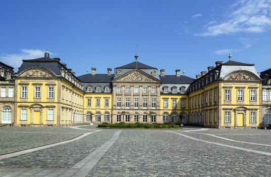 Built during early 18th century, the Arolsen castle main building was completed in 1728