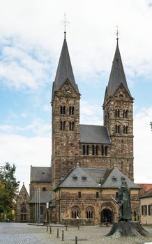 Fritzlar Cathedral was built in late Romanesque style from 1120 to 1230, Germany