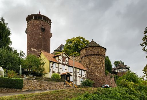 One of Germany's best-preserved castles is Trendelburg Castle in the Wester Mountains near Kassel. Chartered in 1301