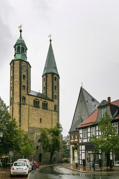 The Goslar Market Church, first mentioned in 1151, was built as a smaller copy of the Imperial Church, which no longer exists,