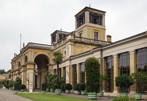 The building of Orangery Palace, with its 300 meter long front, was built in the style of the Italian Renaissance