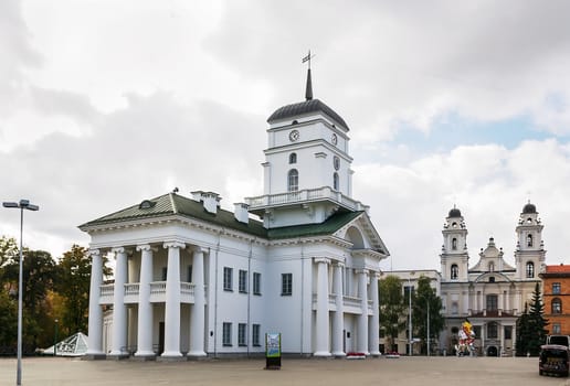 City Hall in MInsk old city center, Belarus