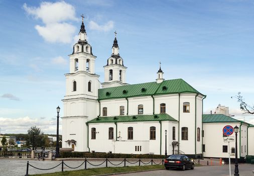 The Holy Spirit Cathedral in Minsk is the central cathedral of the Belarusian Orthodox Church.