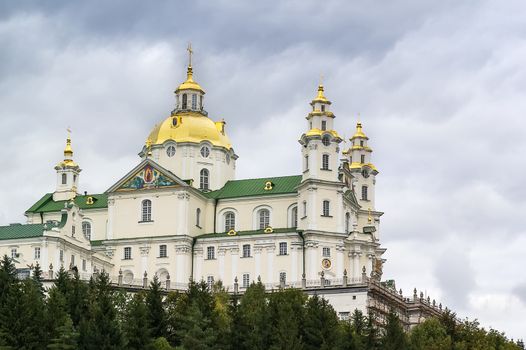 Dormition Cathedral. Holy Dormition Pochayiv Lavra has for centuries been the foremost spiritual and ideological centre of various Orthodox denominations in Western Ukraine