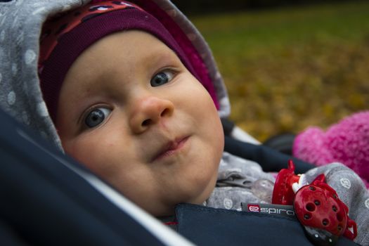 baby face closeup photo. Beautiful picture, background, wallpaper 
