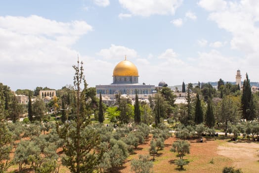 Al-Aqsa Mosque is the third holiest site in Islam located on the Temple Mount in the Old City of Jerusalem, Israel.