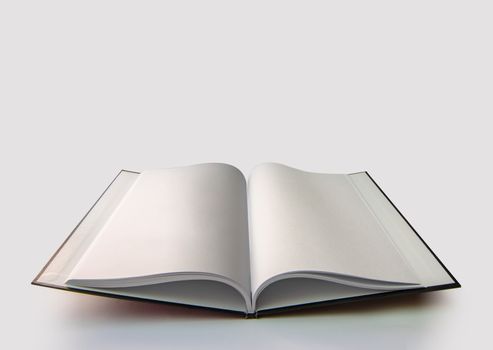 Hard Cover Book Placed on a white background.
