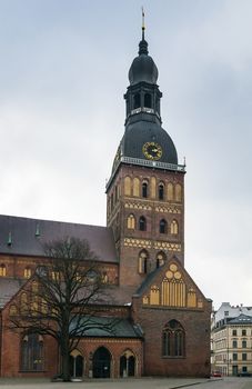 Riga Cathedral is the Evangelical Lutheran cathedral in Riga, Latvia. Built near the River Daugava in 1211 it is considered the largest medieval church in the Baltic states.