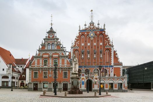 The building of the Brotherhood of Blackheads is one of the most iconic buildings of Old Riga 