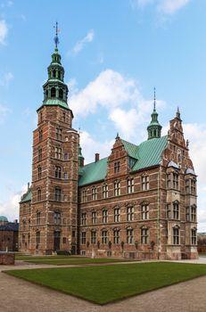 Rosenborg palace is a renaissance castle located in Copenhagen, Denmark. The castle was originally built as a country summerhouse in 1606