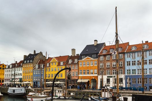 Nyhavn is a 17th-century waterfront, canal and entertainment district in Copenhagen, Denmark.