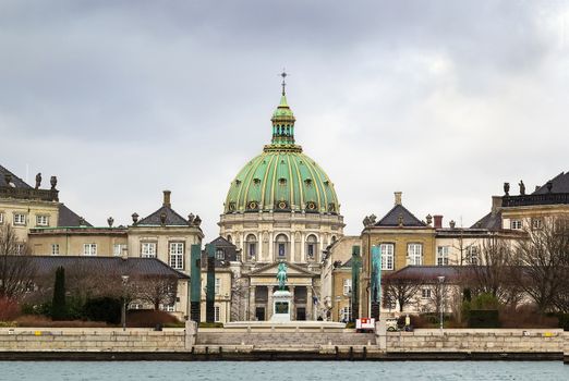 Frederik's Church popularly known as The Marble Church for its architecture, is an Evangelical Lutheran church in Copenhagen, Denmark.