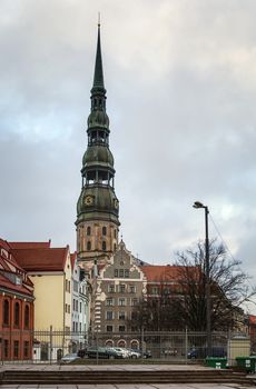 St. Peter's Church is a Lutheran church in Riga, the capital of Latvia, dedicated to Saint Peter.
