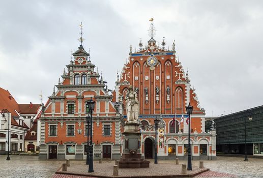 The building of the Brotherhood of Blackheads is one of the most iconic buildings of Old Riga 