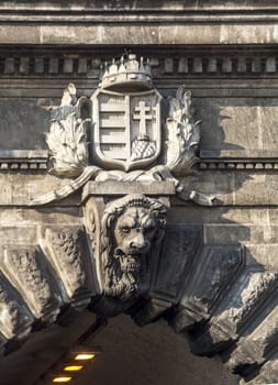 Adam Clark Tunnel under Castle Hill in Budapest, Hungary